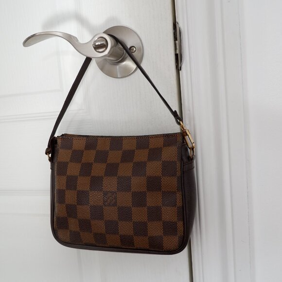 Authentic Preowned Louis Vuitton Damier Ebene Tousse Accessory Pouch - Picture 9 of 13